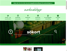 Tablet Screenshot of marknadsdagar.se